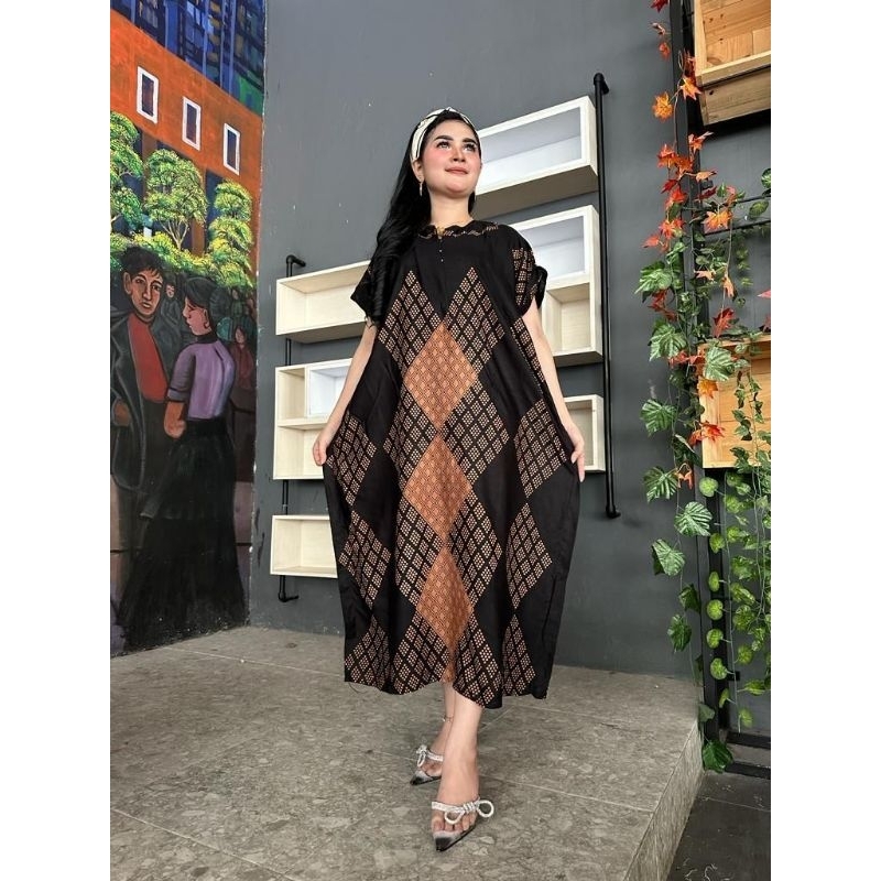 DASTER LOWO JUMBO CABUTAN /DASTER KALONG BUSUI / DASTER  LOWO PUSAKA  BAJU TIDUR-LOWO ZIG ZAG F