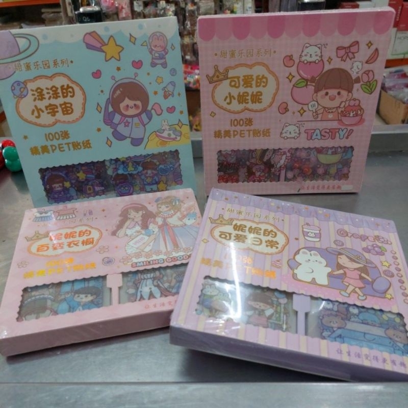 

Stiker Motif Kartun Korea Lucu Anti Air Dekorasi Handbook Scrapbook