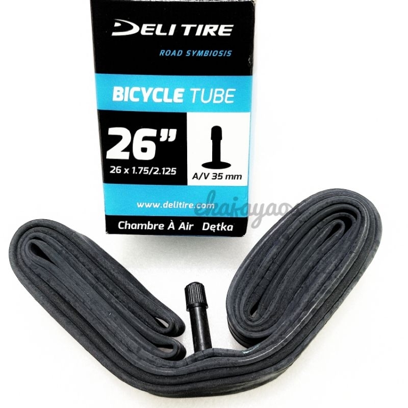 Ban dalam Deli 26 - Ban dalam 26x1.75/2.125 - ban dalam sepeda 26 - ban dalam ukuran 26 - ban 26 - b