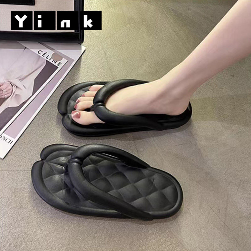 Yink Sandal Jepit Wanita Import Terbaru Sandal Jelly Sendal Wanita Kekinian Korea Sepatu Sandal Karet Selop Rumah Empuk Bersantai Eva Murah Kamar Mandi