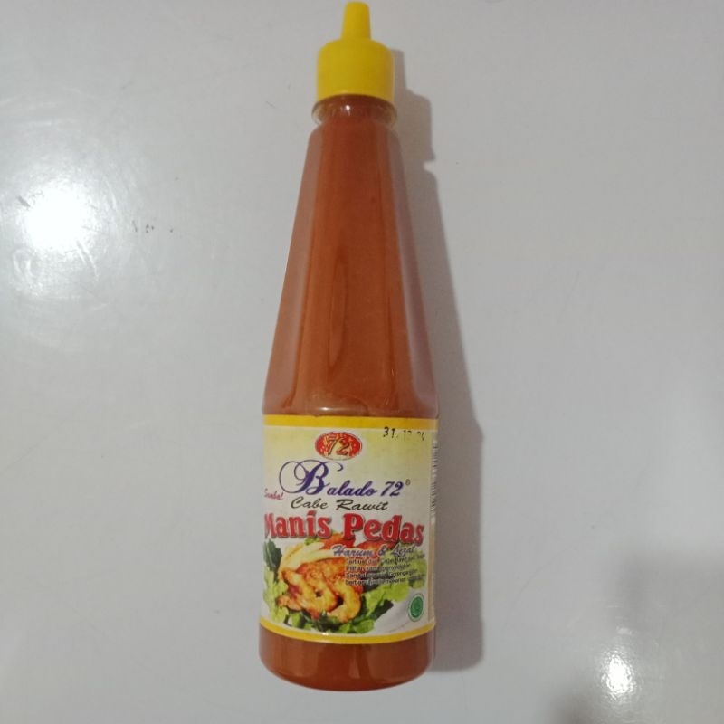 

Sambal balado 72 manis pedas 300ml