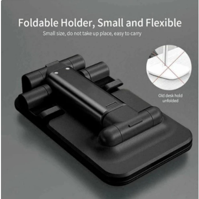 [𝐊𝐈𝐑𝐈𝐌 𝐂𝐄𝐏𝐀𝐓] Phone Holder Stand Folding Elegan cocok untuk Smartphone Tablet Universal Original