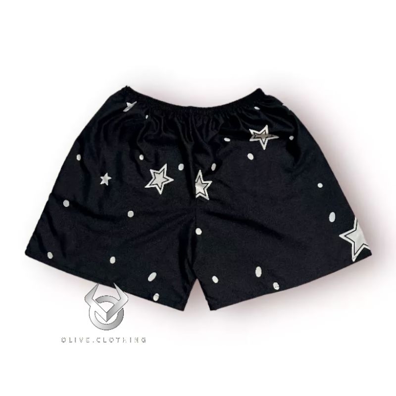 Celana Pendek Kolor Boxer Pria Wanita Motif Bahan Grid Lari Jogging Karet Tali Tebal Halus Mewah Saku Short Pants