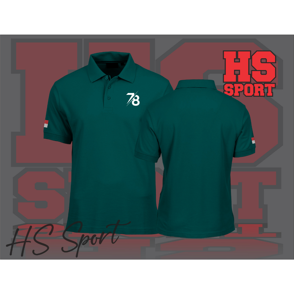 POLO 17 AGUSTUS - BAJU POLO 17 AGUSTUS LOGO KECIL DEPAN - BAJU POLO KERAH TYPE 7