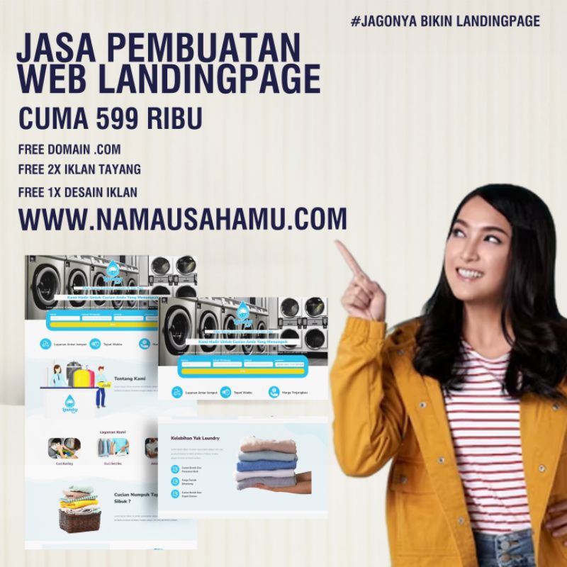 Jasa Pembuatan Web Landingpage