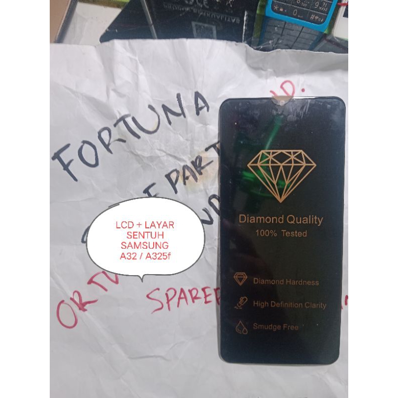 LCD + LAYAR SENTUH SAMSUNG A32 / A325F non finger
