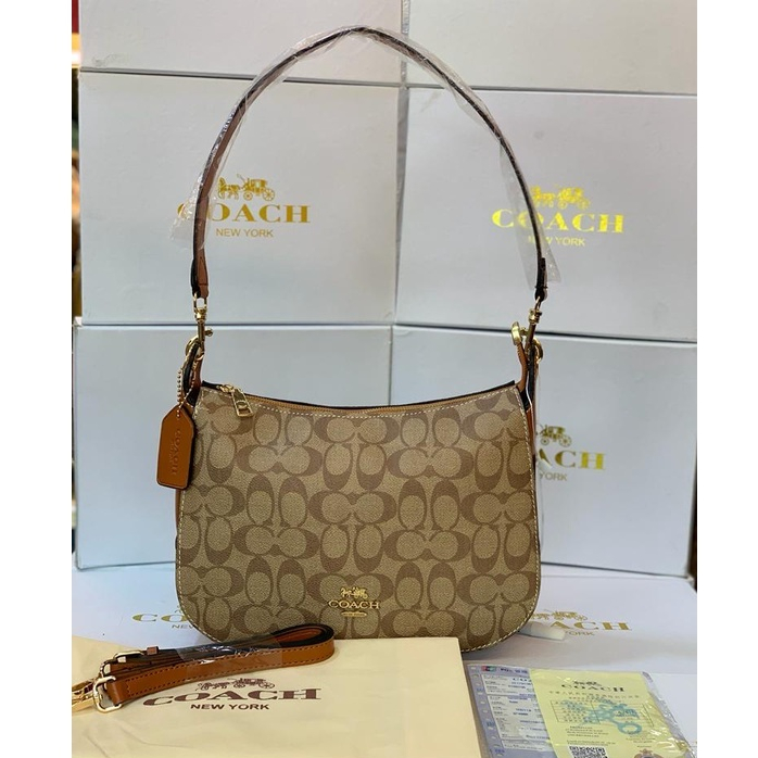 [FREE BOX] COACH Women's Crossbody Moon Bag Single Shoulder Bag Tote Hand Bag