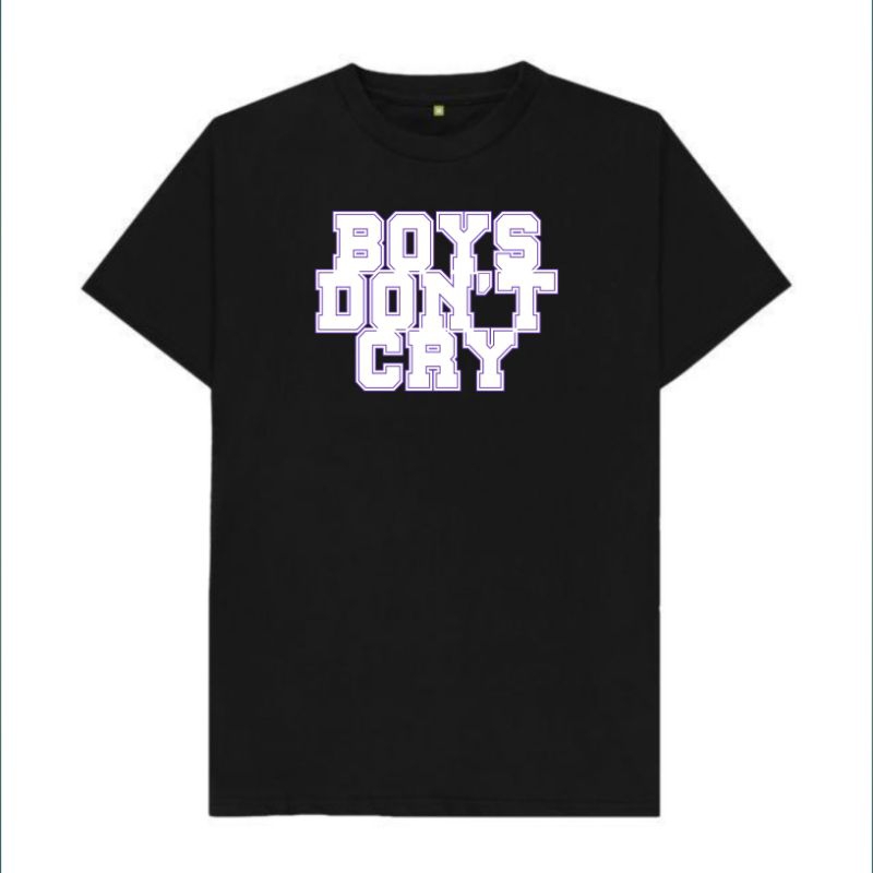 KAOS BOYS DON'T CRY WARNA HITAM