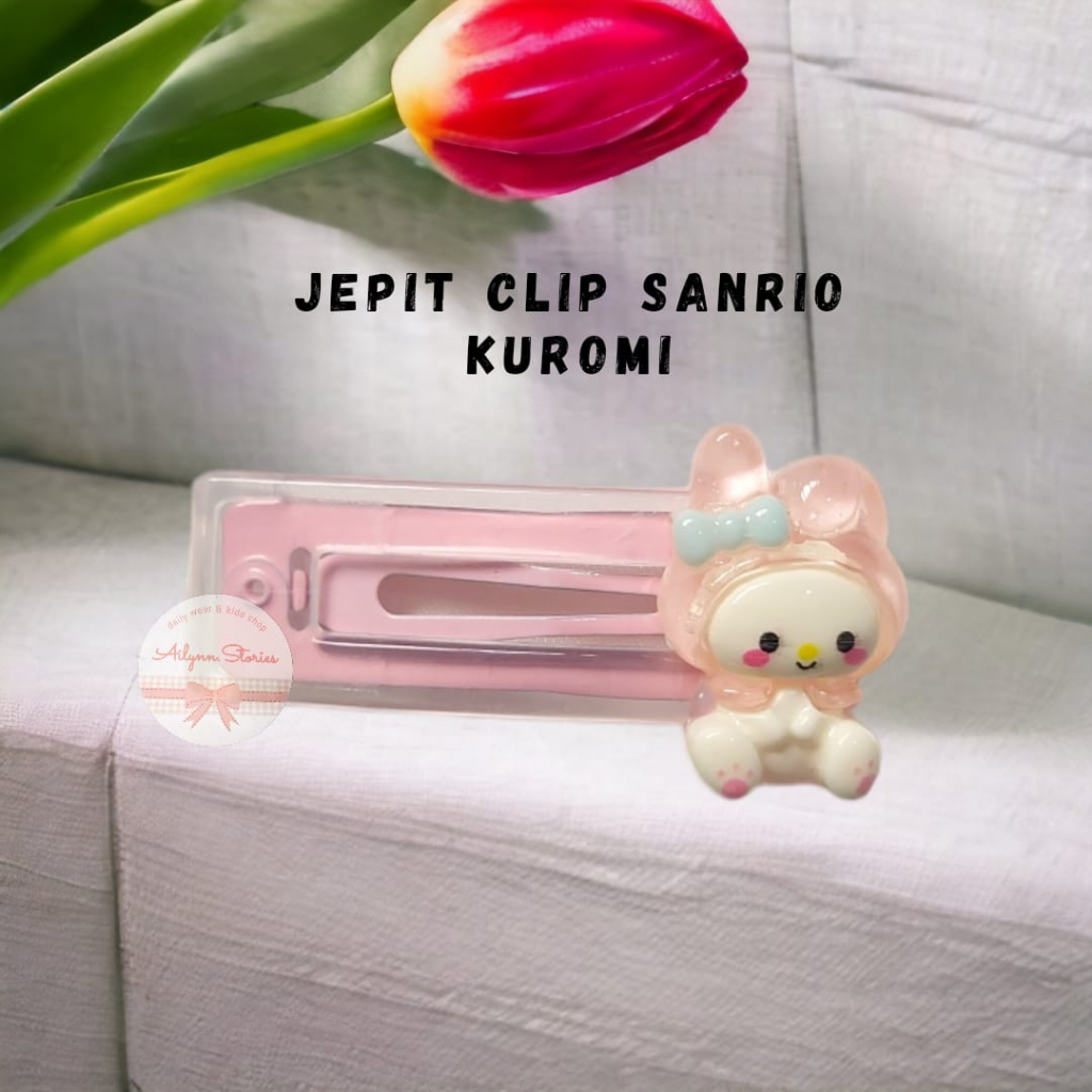 Jepit Rambut Poni Klip set / Jepit Rambut anak sanrio 5pc