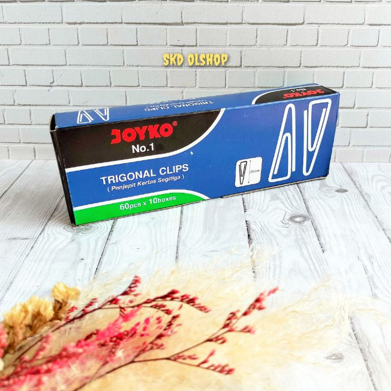 

Paper Clip No.1 Joyko / Trigonal Clip No.1 Joyko Penjepit Kertas