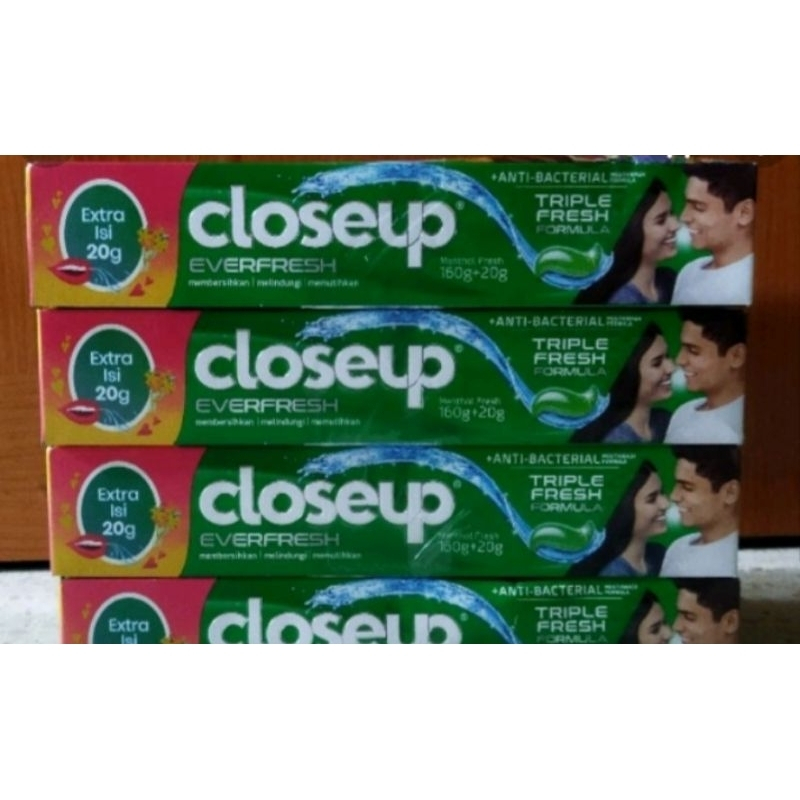 CLOSE UP PASTA GIGI MENTHOL 160G+20G