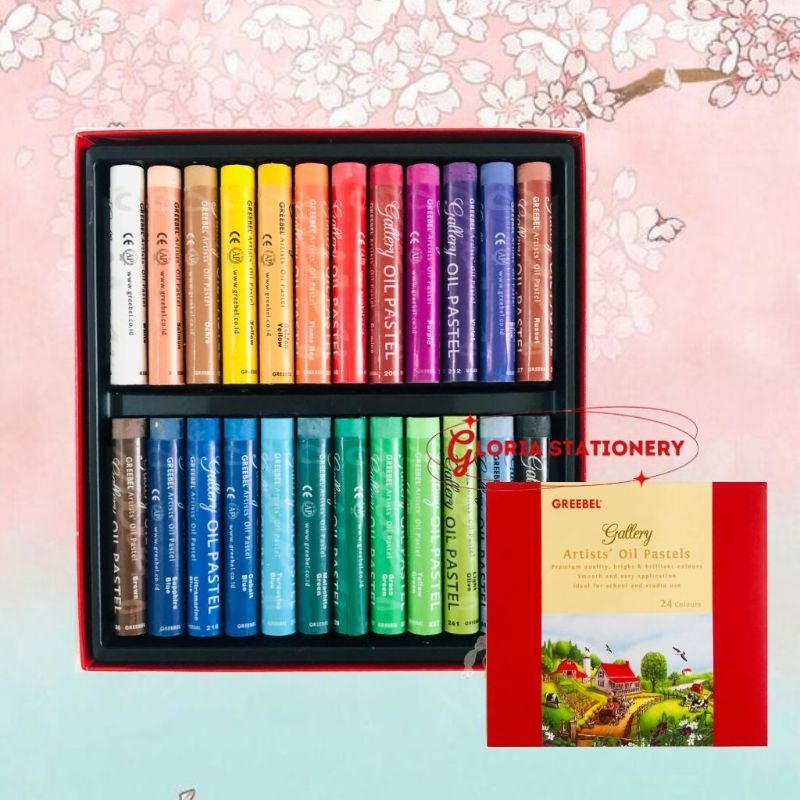 

RK GREEBEL Crayon Artist Oil pastel 24 warna/ Crayon Artist oil pastel 24 warna Greebel