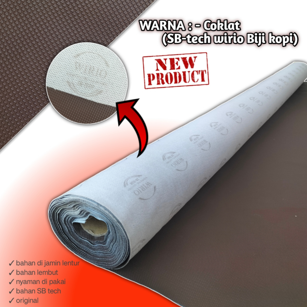 Kulit Jok Motor Meteran Bahan SbTech Wirio AST RB8