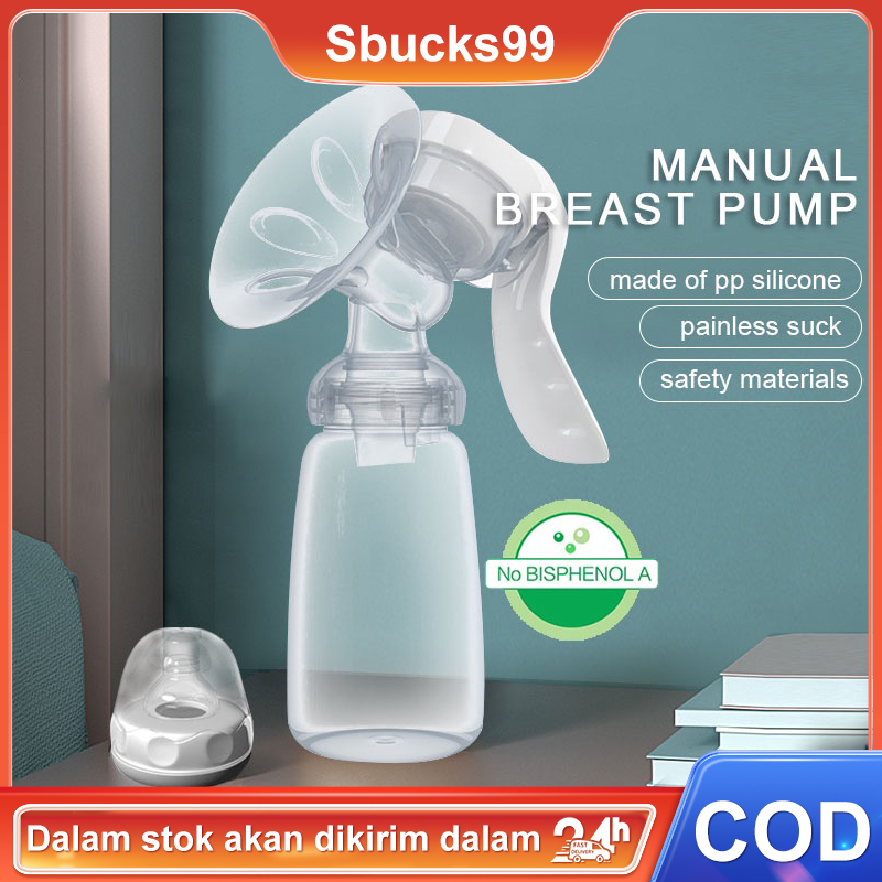 Alat Pemerah Real Bubee Asli Alat Pemerahan ASI Pumping ASI Manual Breast Pump