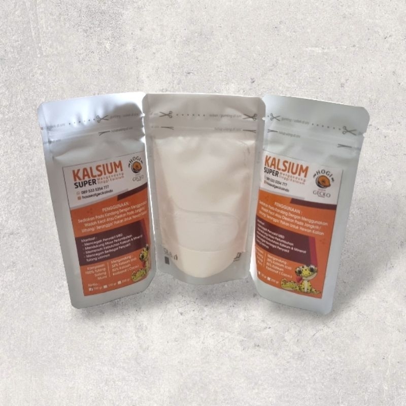 Kalsium Leopard Gecko / Burung / Ular / Reptil Murni Tulang Sotong Super Putih & Halus (HIGH QUALITY