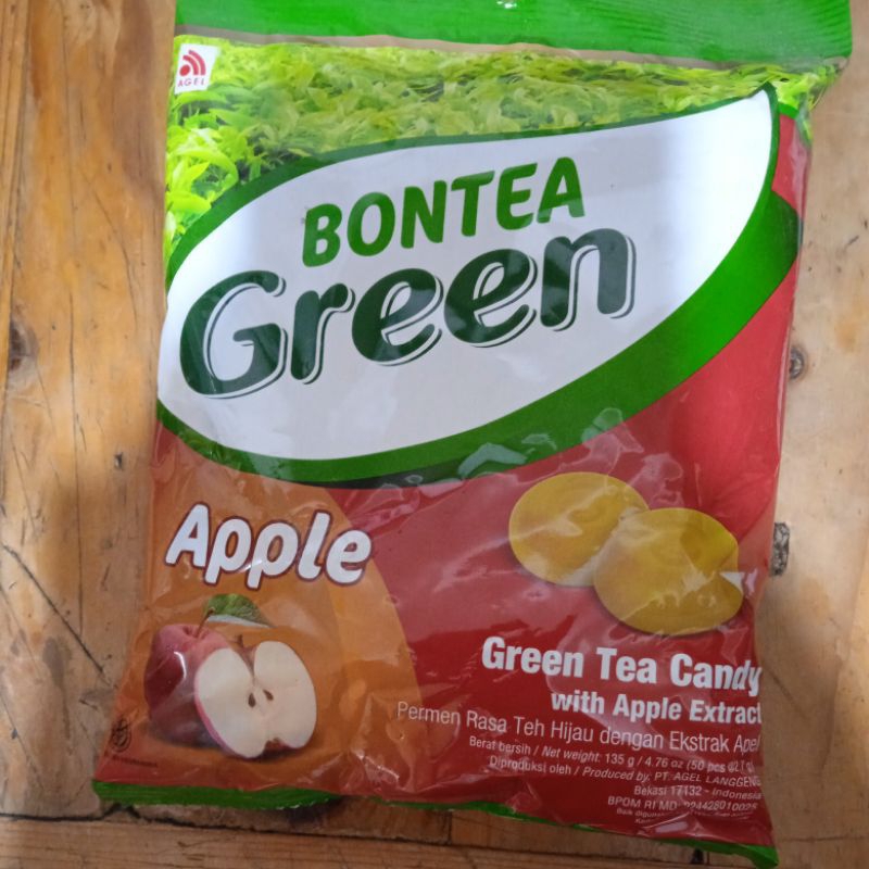 

permen bontea green Apple 1 pack