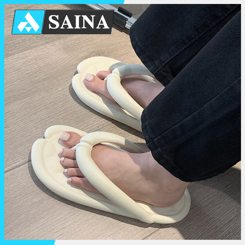 Sandal Jepit Wanita New Era Sandal Wanita Sendal Jelly Kekinian Empuk Slop Bahan Karet EVA Rumah Murah