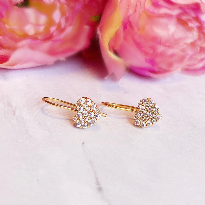 Anting Dewasa Daisy Kristal Love (BARU)