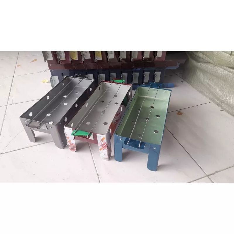 TUNGKU BAKARAN SATE BBQ ARANG / ALAT BAKAR PANGGANG JAGUNG SOSIS BARBEQUE