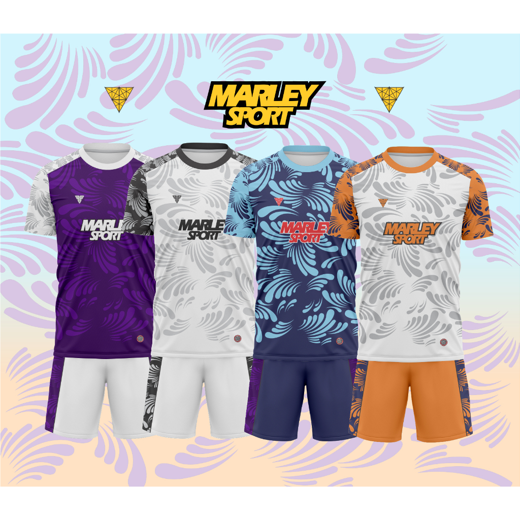 Baju Futsal Costum Printing Jersey Bola Full Printing Gratis Nama dan Angka Baju Bola Costum Printin