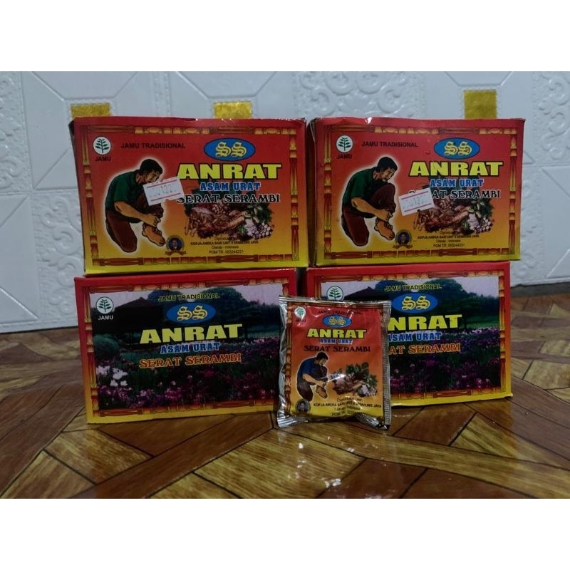 

jamu ANRAT serbuk original 30 sachet