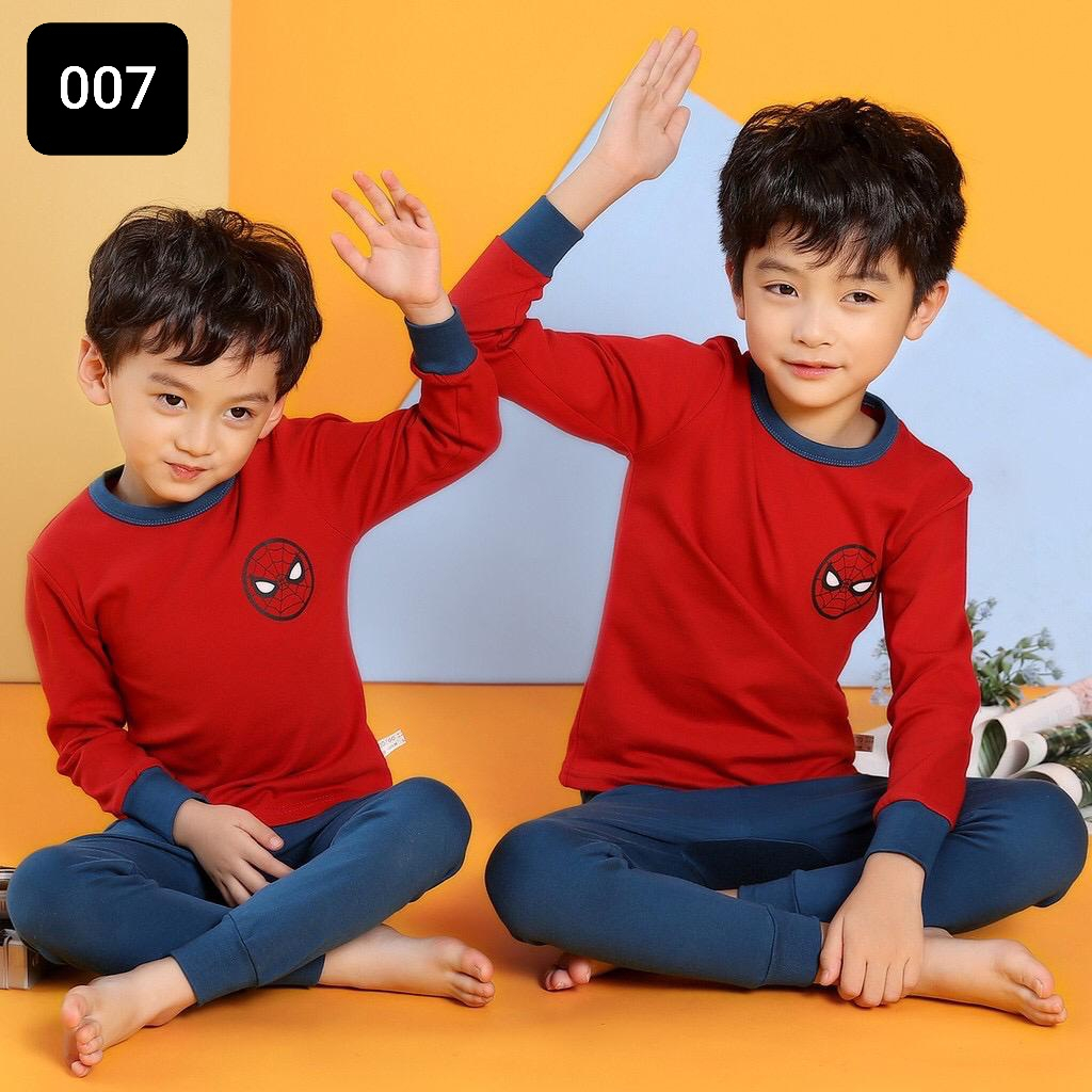 BAJU TIDUR ANAK UMUR 1 SAMPAI 10 TAHUN MOTIF SUPER HERO SPIDERMAN BAJU ANAK LAKI LAKI / PEREMPUAN