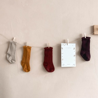 BOHOPANNA ELMA SOCKS / kaos kaki anak Unisex Boy Girl Kaos Kaki Rajut Sock