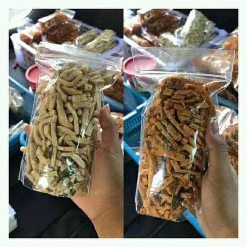 

Basreng pedas Daun Jeruk Kemasan 100gram