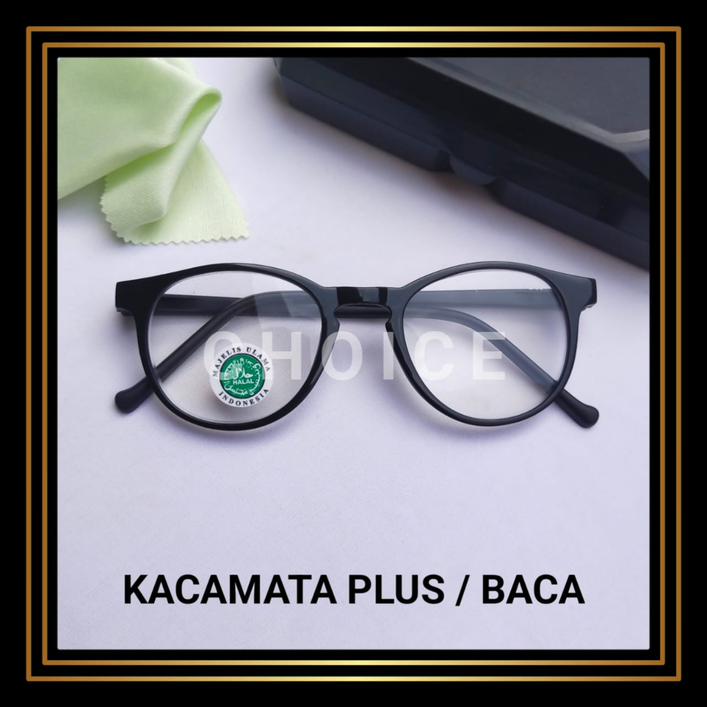 NEW KACAMATA PLUS TERBARU KEKINIAN  UKURAN +0.50 S/D +3.00 UNISEX