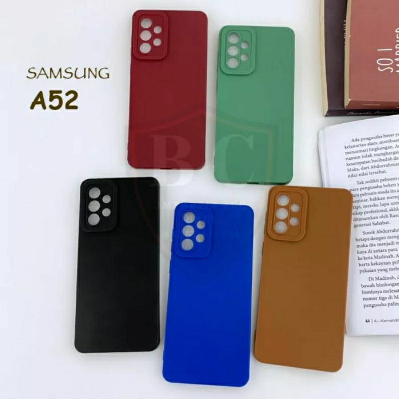 Softcase Slicon pro Camera Samsung A52