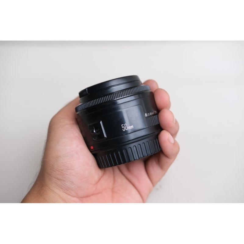 CANON 50MM F1.8 II MULUS NORMAL LENSA FIX CANON 50MM F1.8 MARK II LENSA 50MM CANON F1.8 II SECOND BU