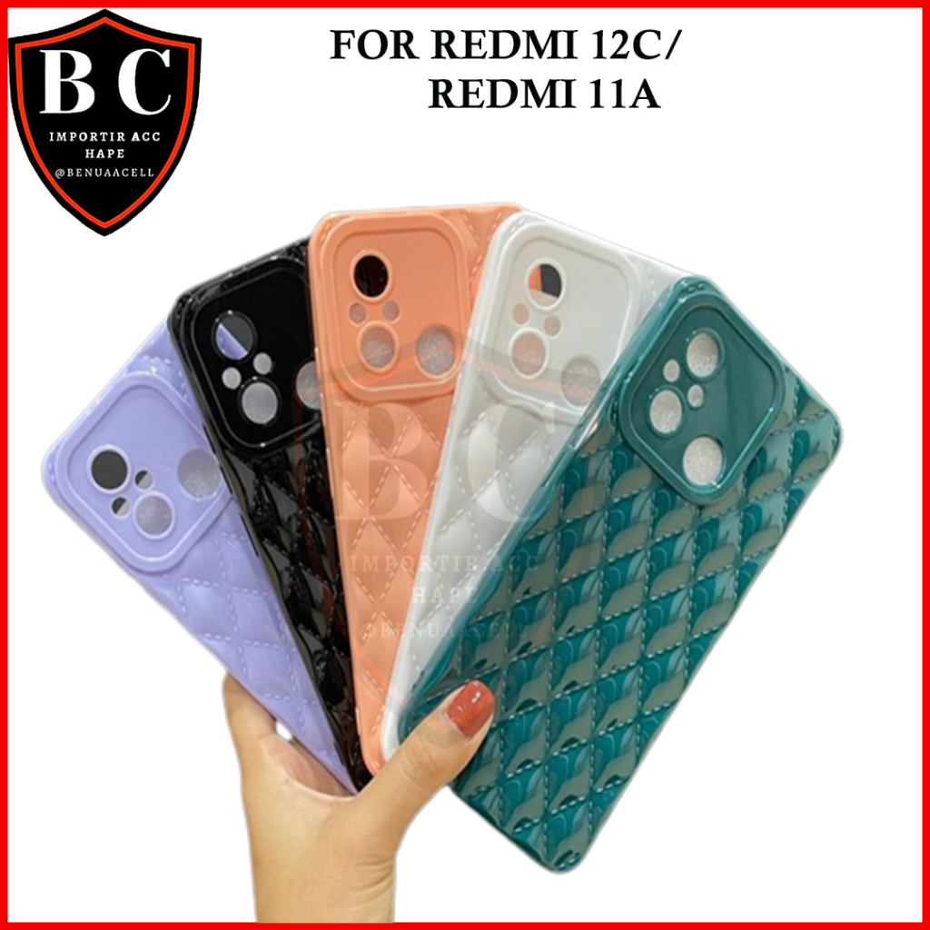 SOFTCASE GLOSY DIAMOND XIAOMI REDMI A2 REDMI 11A REDMI 12C