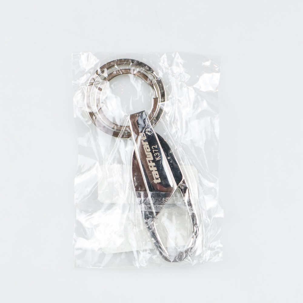 Taffware Gantungan Kunci Carabiner Keychain Stainless Steel - K372 - Silver