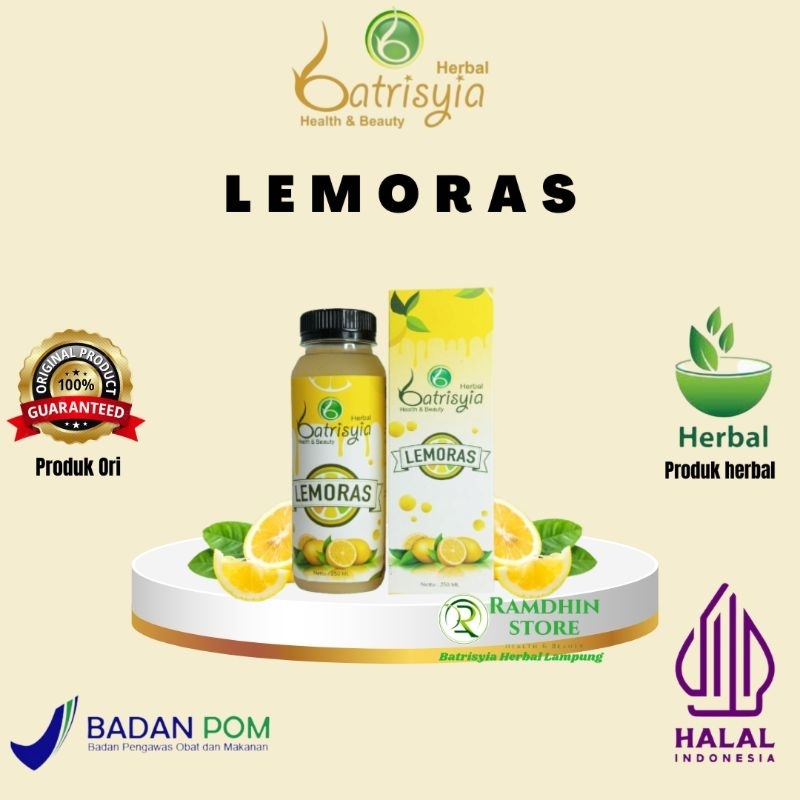 

Lemon Batrisyia Herbal Lemoras Plus Madu Asli 250ml