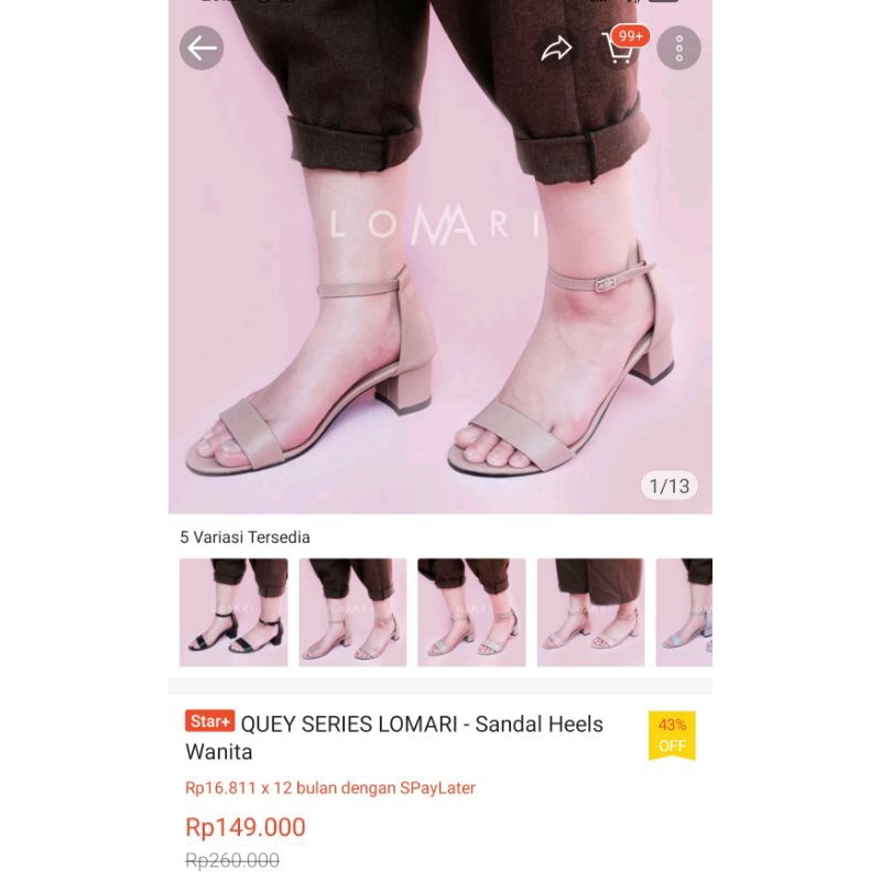 Sepatu Sandal - LOMARI