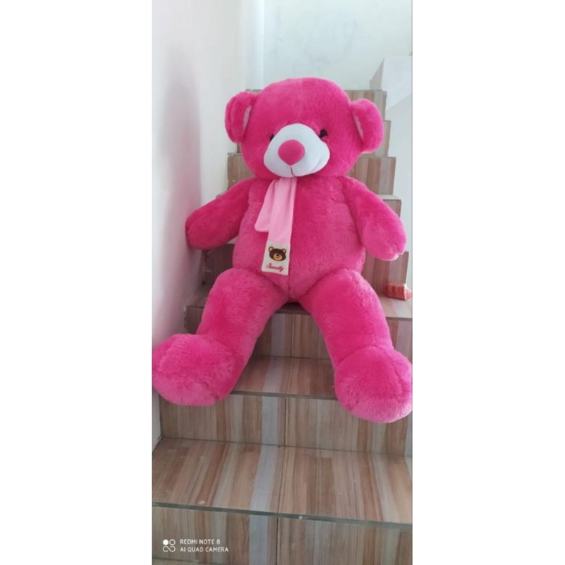 Boneka  teddy bear Smiling Eyes jumbo 1 meter SNI