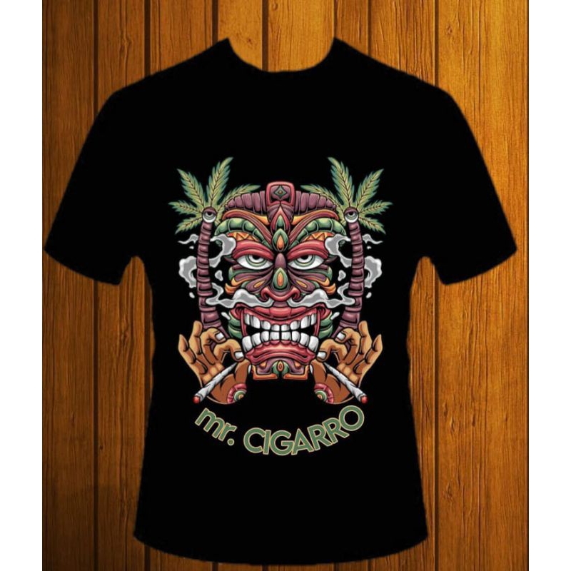 Kaos Sablon DTF Mr. Cigarro