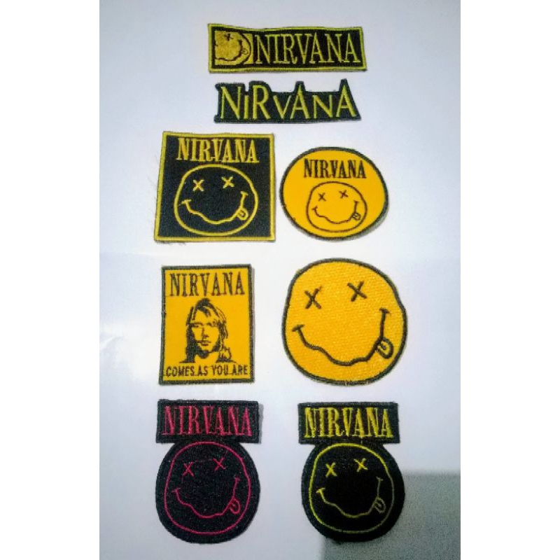 EMBLEM PATCH BORDIR NIRVANA