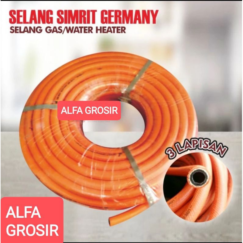 ORANGE SELANG GAS SIMRIT 3LAPIS / SELANG GAS 3 LAPIS
