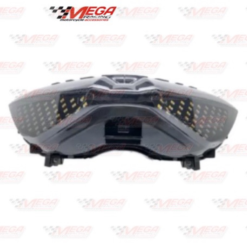 Lampu Stop Led Belakang Nmax 155 New Set Mika Impor Model Coloseum 7 Mode Stoplamp Bintik Running Nmaxnew 2020 2021 2022 2023