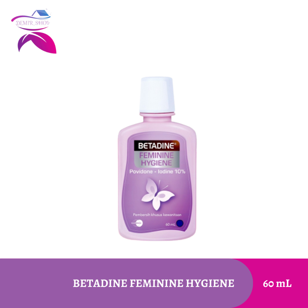 Betadine Feminine Hygiene 60 ml / Pembersih Kewanitaan
