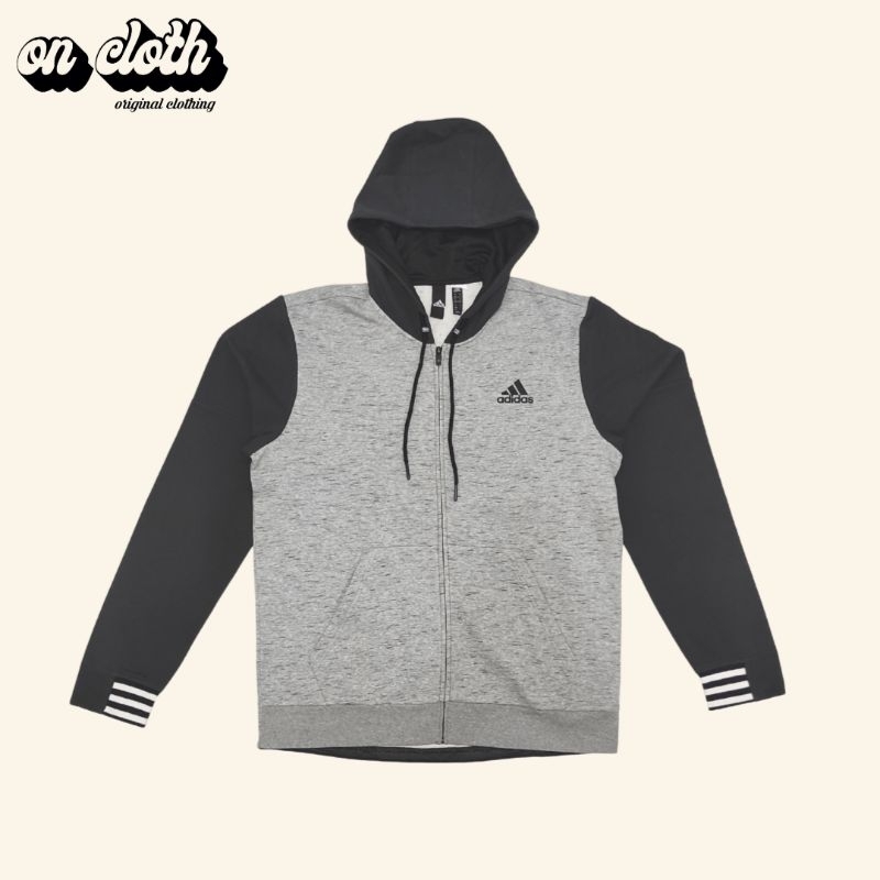 ADIDAS HOODIE GREY/BLACK
