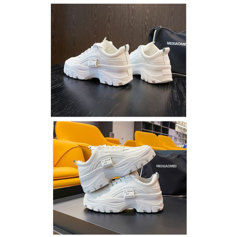 Sepatu Sneakers Kasual Wanita RUlLFINE New