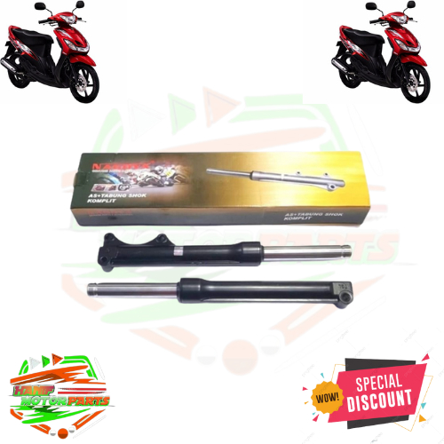Sok Depan Honda Beat Karbu  / Shockbreaker Depan Honda Beat Karbu Tabung Hitam