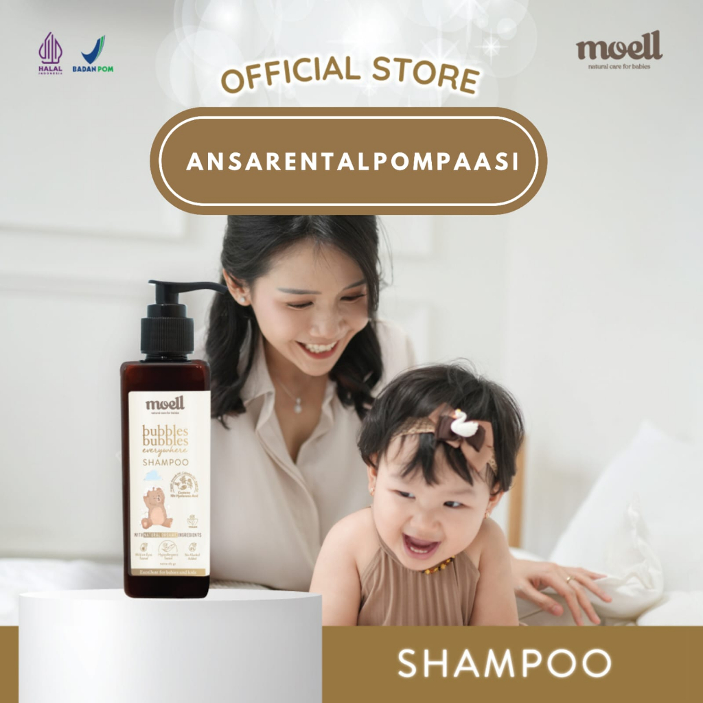 Moell Shampoo Bubbles Bubbles everywhere nourish shampoo