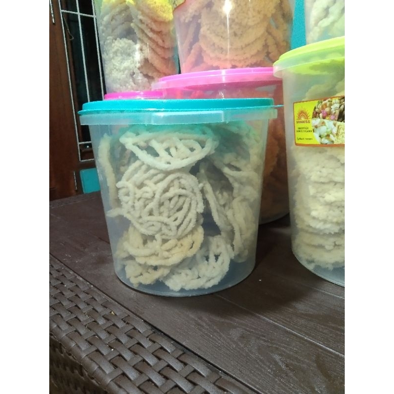 

KERUPUK RENGGINANG tepungberas MATANG murah,ukrn10L*TANPABAHANPENGAWET