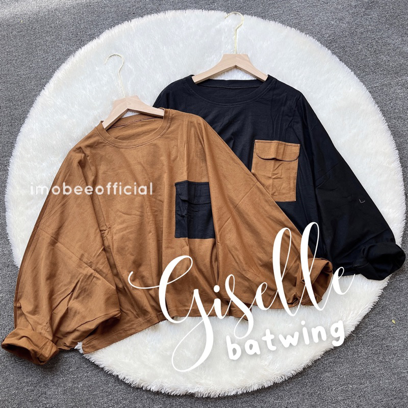 GISELLE BATWING TSHIRT // KAOS COMBED BATWING OVERSIZE // KAOS COMBED 30S