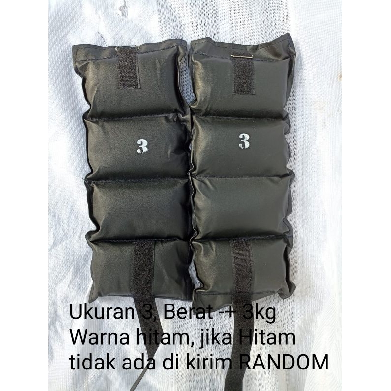 ALAT OLAHRAGA BENDING 3KG PEMBERAT KAKI