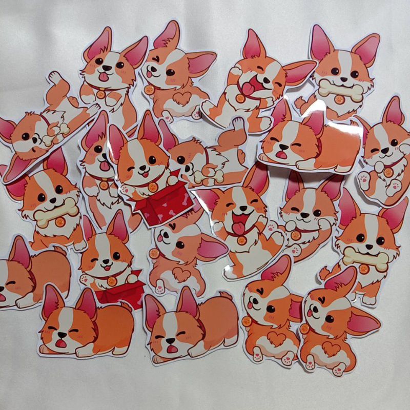 

1 SET STICKER CUTE | LUCU | KAWAI | DOG TERMURAH