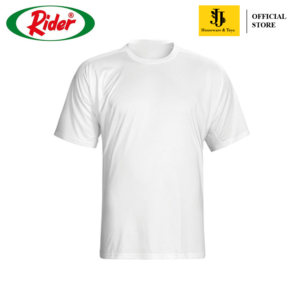 JJ Houseware & Toys-Rider T-Shirt Pria Putih
